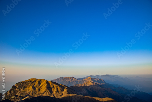 Wugong Mountain, Pingxiang City, Jiangxi Province - sea of clouds and mountain scenery at sunset © 江乐 陈