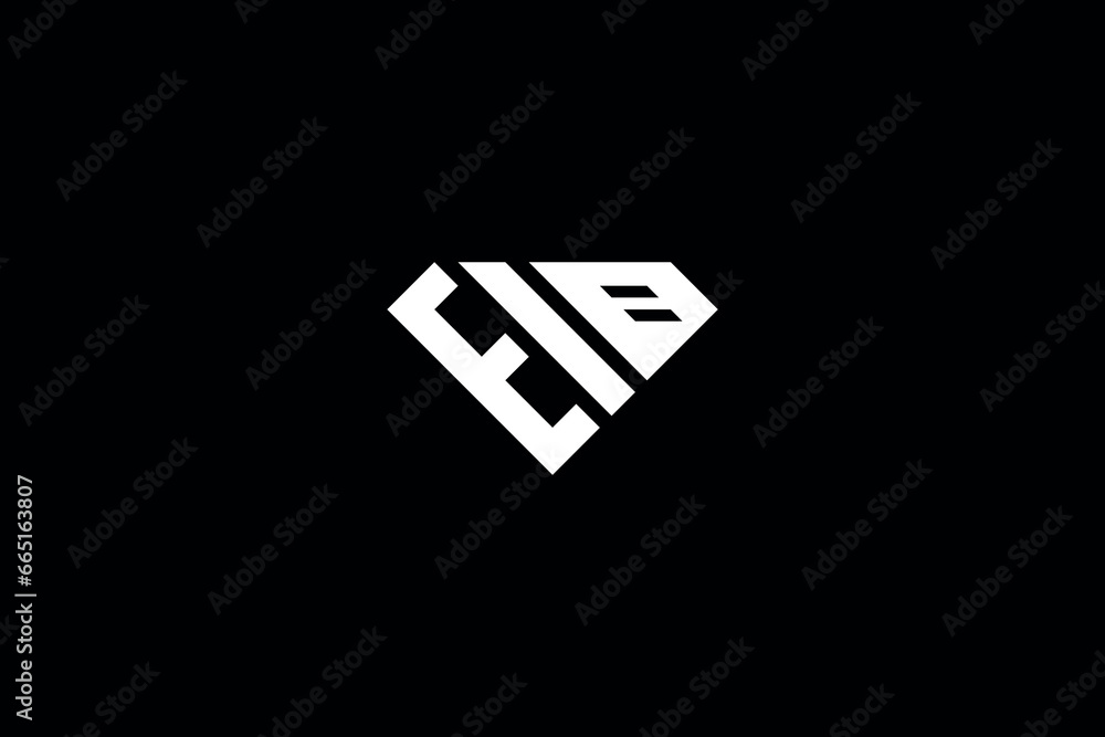 EIB letter logo creative vector template EIB letter logo creative vector template