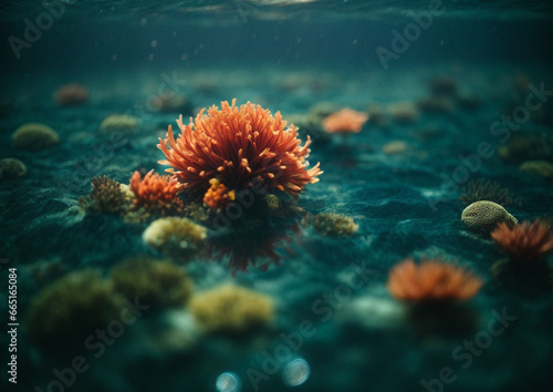 coral reef in the sea © Mohamed