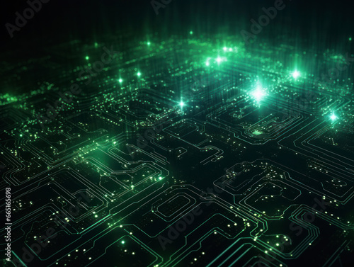 cpu and circuit board background 