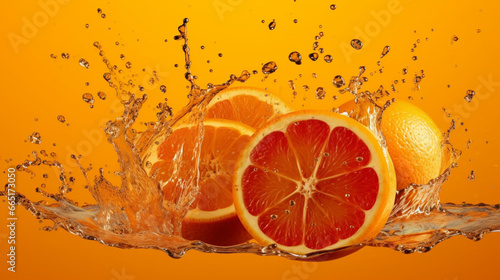 Oranges, fruit. Nourriture, cuisine. Pour conception et création graphique.