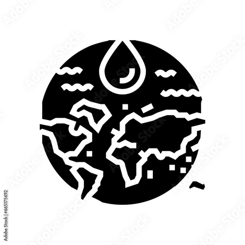 aquifer recharge hydrogeologist glyph icon vector. aquifer recharge hydrogeologist sign. isolated symbol illustration