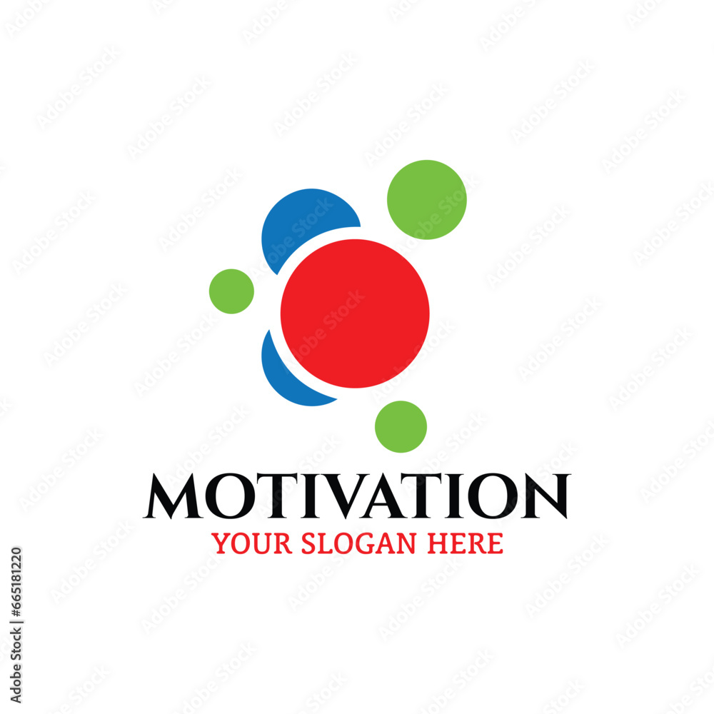 motivation logo design vector motivation logo design vector