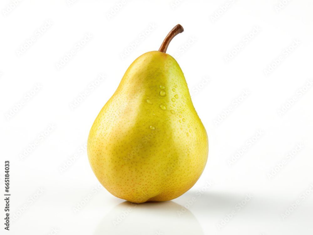 Pear Studio Shot Isolated on Clear Background, Food Photography, Generative AI Pear Studio Shot Isolated on Clear Background, Food Photography, Generative AI