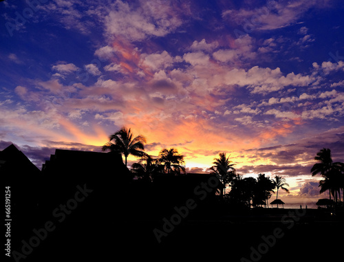 Fiji Islands Incredible Sunset