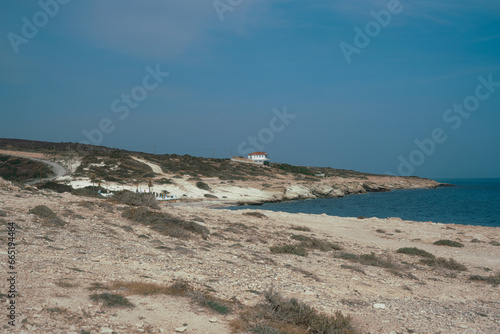 White stones Limassol, the sea and water