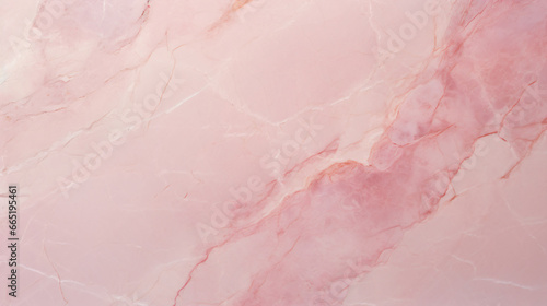 Pink marble texture with white base veins running through it in landscape orientation, having a polished finish.
