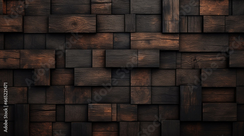 grunge background with dark wooden