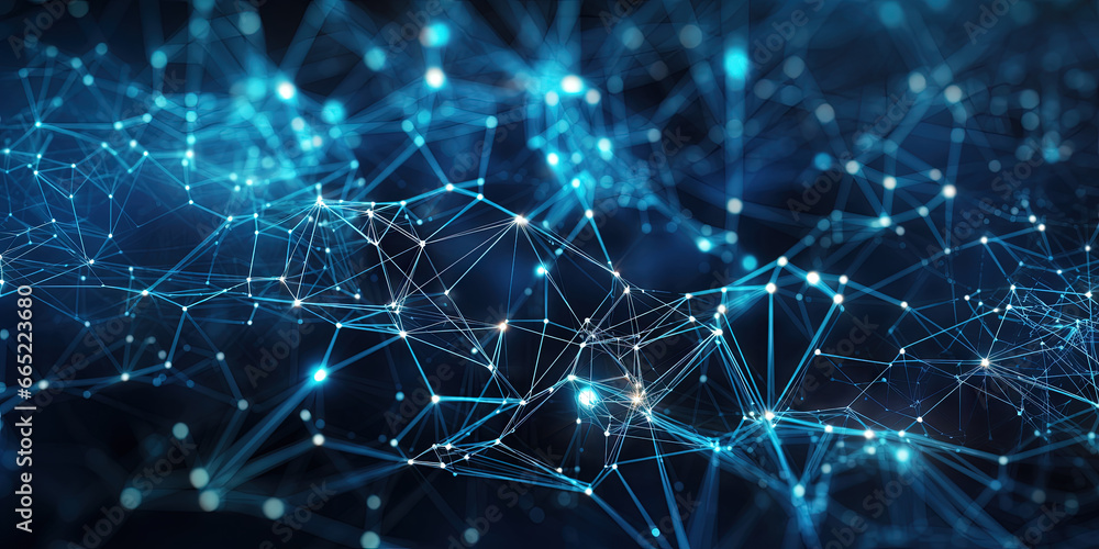 Abstract mesh structure representing a science and technology background. Futuristic network concept Abstract mesh structure representing a science and technology background. Futuristic network concept