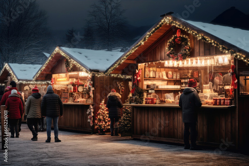 Christmas market in the old town © Alex
