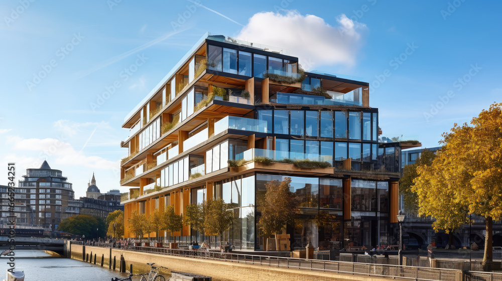 3D modern business office design renderings 3D modern business office design renderings