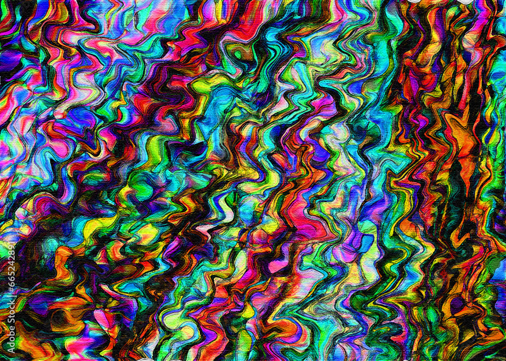 colorful background in flow