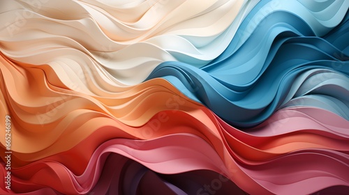 Abstract Background: Rainbow Wave Pattern