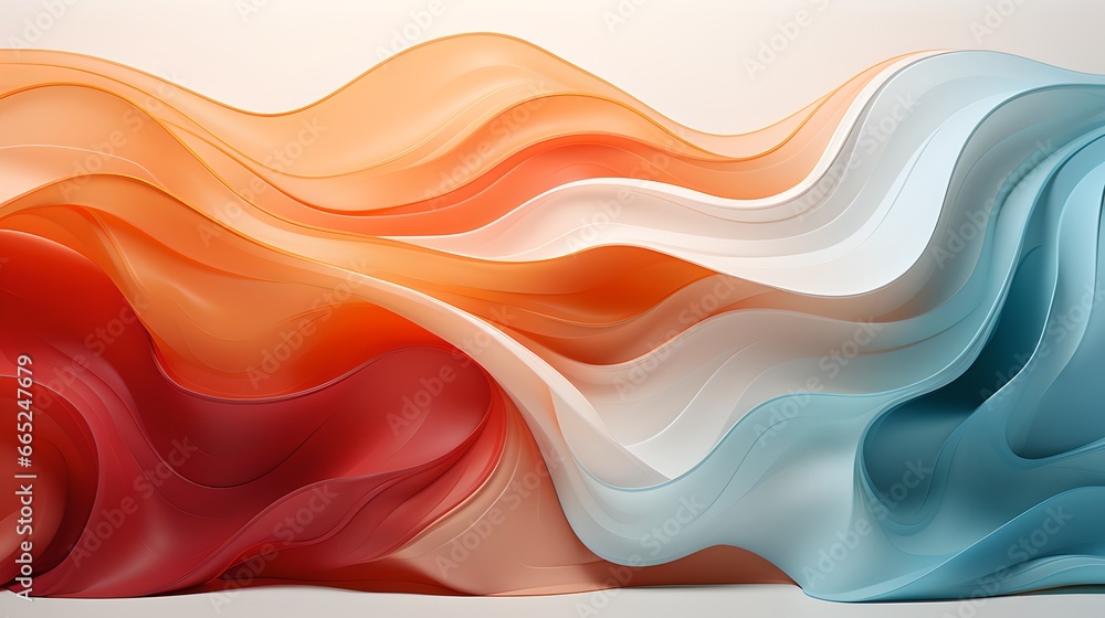 Abstract background: Wave Pattern in Vibrant Colors Abstract background: Wave Pattern in Vibrant Colors