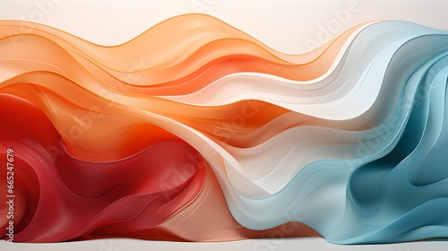 Abstract background: Wave Pattern in Vibrant Colors