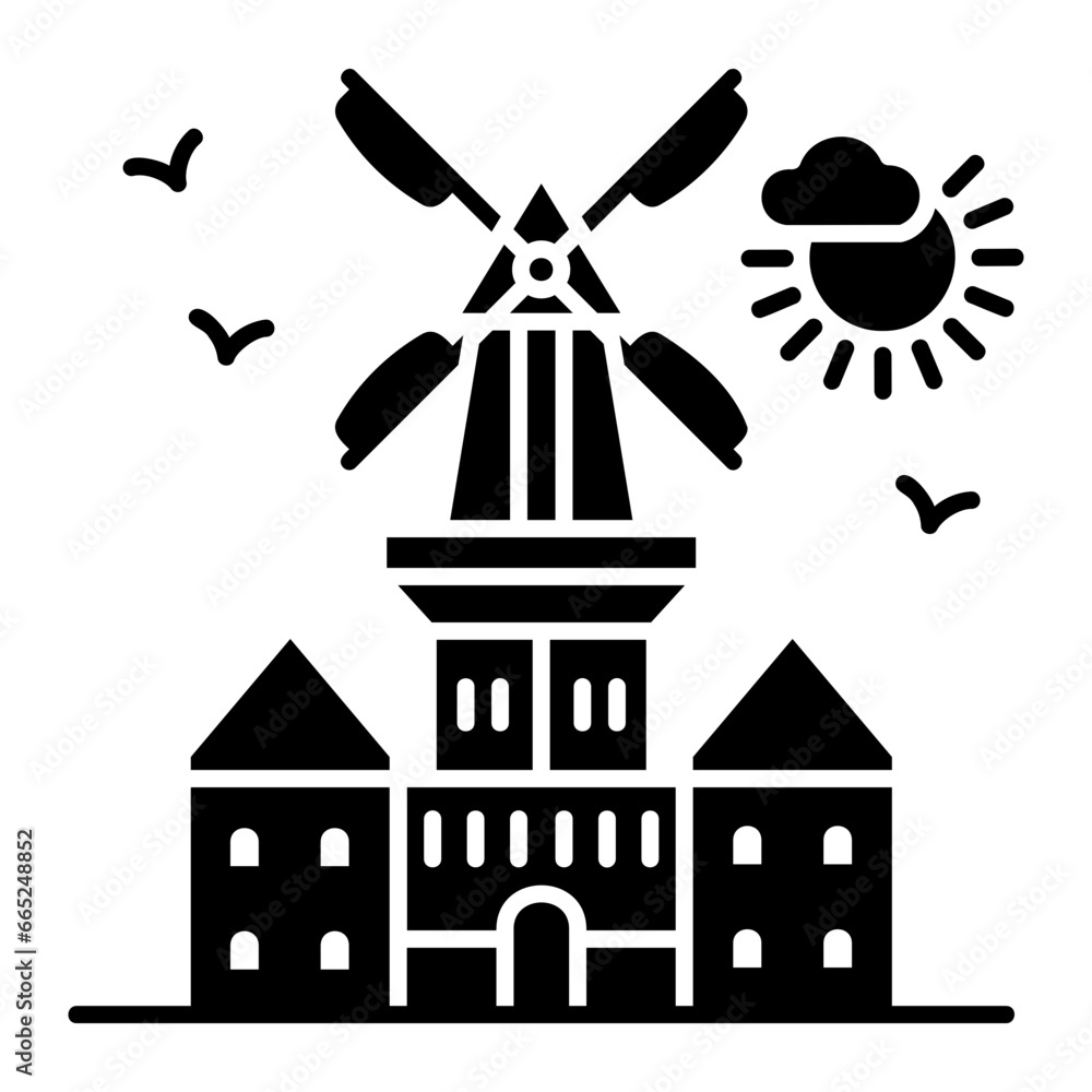 tourist place icon tourist place icon