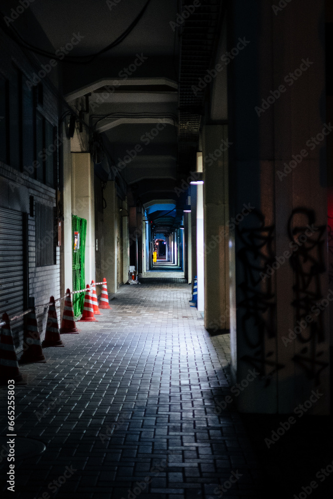 Fototapeta premium 【東京】有楽町駅周辺と夜景
