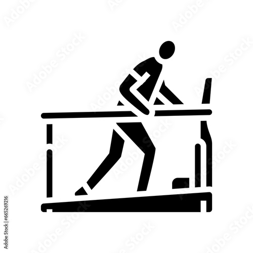 neurological rehabilitation glyph icon vector. neurological rehabilitation sign. isolated symbol illustration