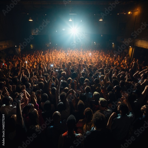 People Attending a Concert 