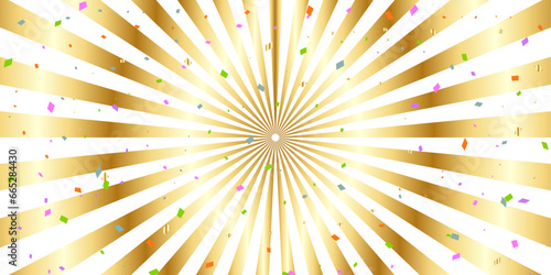 日の出　太陽　金　オープン　背景