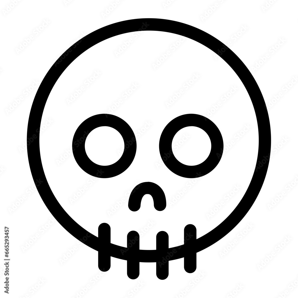 calavera day of the dead icon illustration calavera day of the dead icon illustration