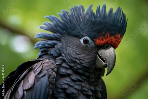 Wallpaper Mural A Beautful Red Tailed Black Cockatoo. Torontodigital.ca