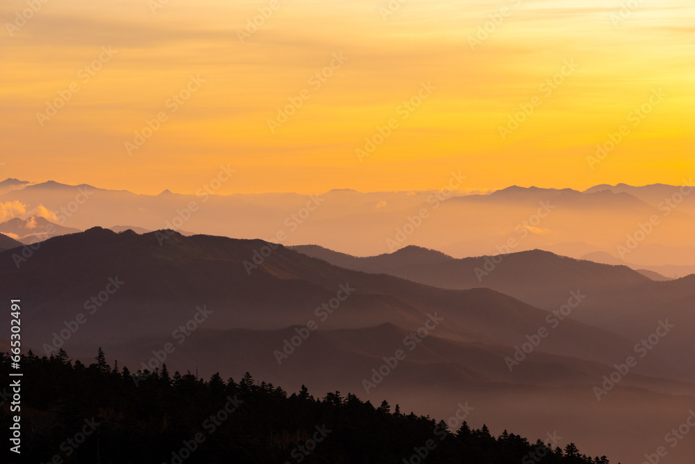 sunrise over the mountains sunrise over the mountains