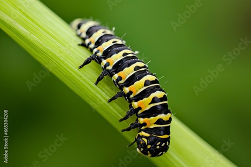 Caterpillar dovetail butterfly. © Fatema