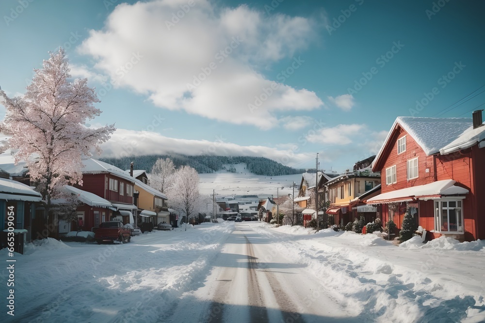 City of Dreams: Winter Wonderland Beneath the Peaks