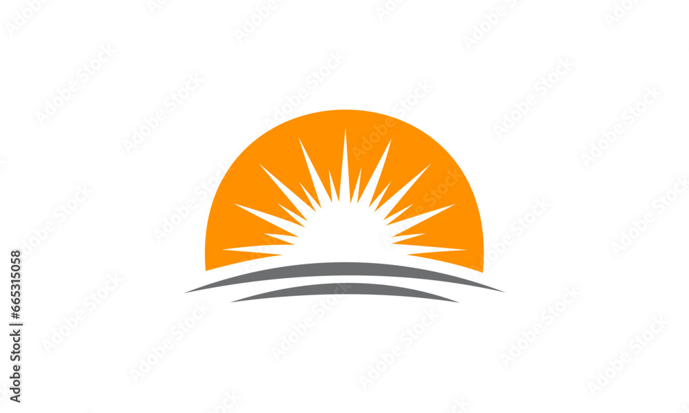 Sunshine logo vector