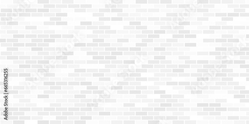White brick wall background