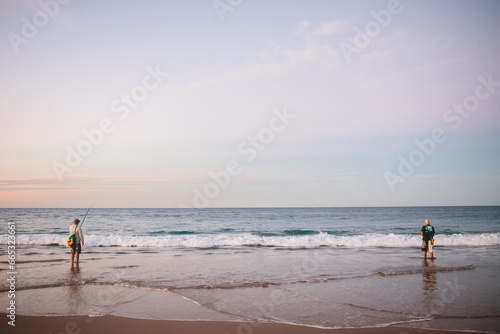 Fishermen on the Gold Coast photo