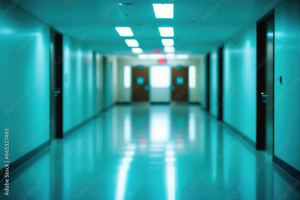 The defocusing effect of modern architectural background The defocusing effect of modern architectural background