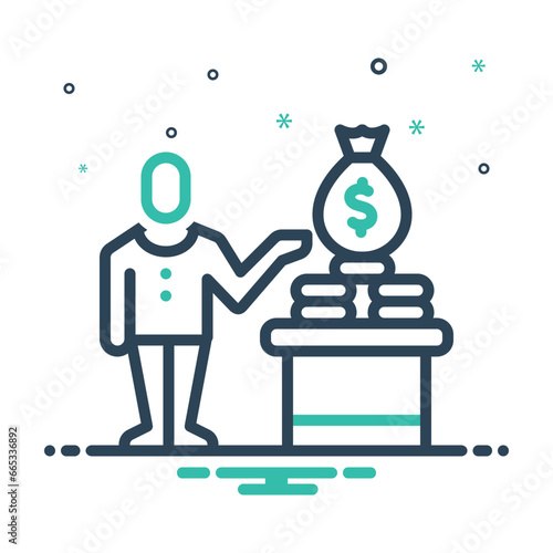 Mix icon for creditor