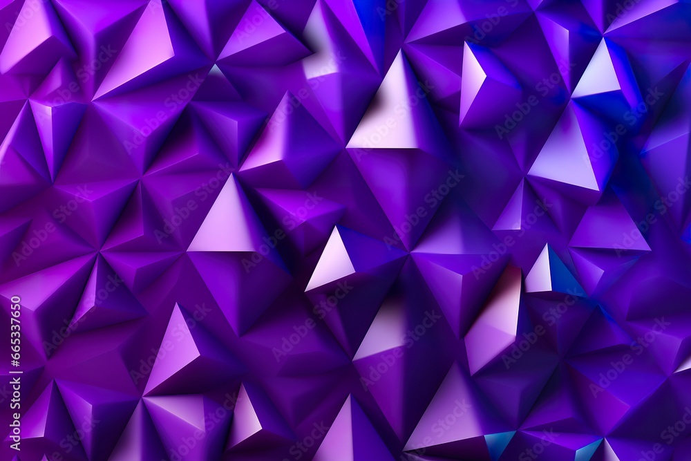 Purple Gradient Abstract Illustration. 3D triangle Background. Computer Art Design Template. Purple Gradient Abstract Illustration. 3D triangle Background. Computer Art Design Template.