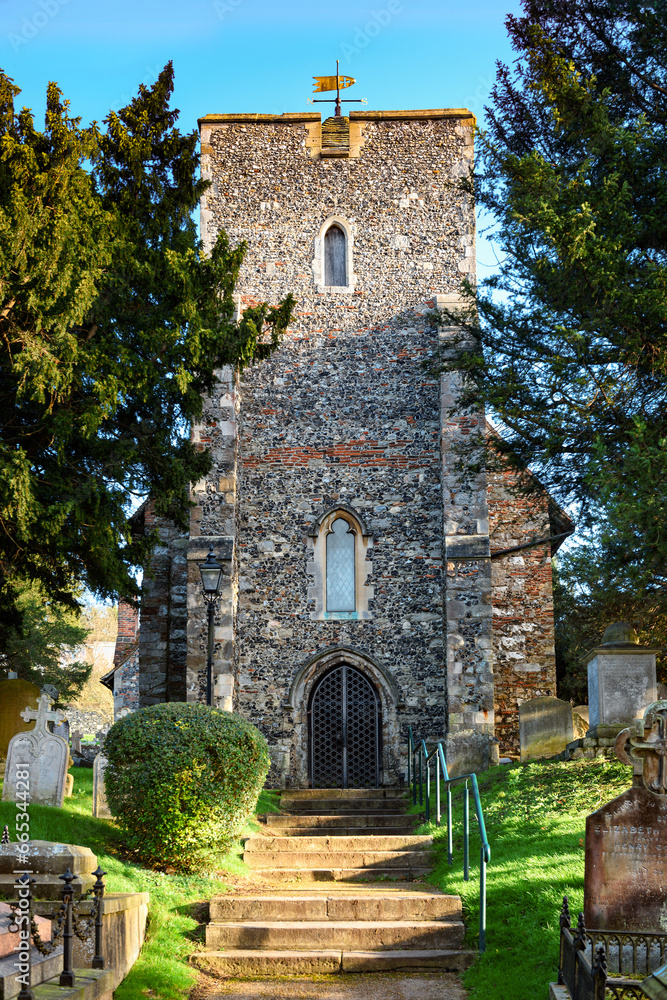 St Martin's Church in Canterbury, the first church founded in England
