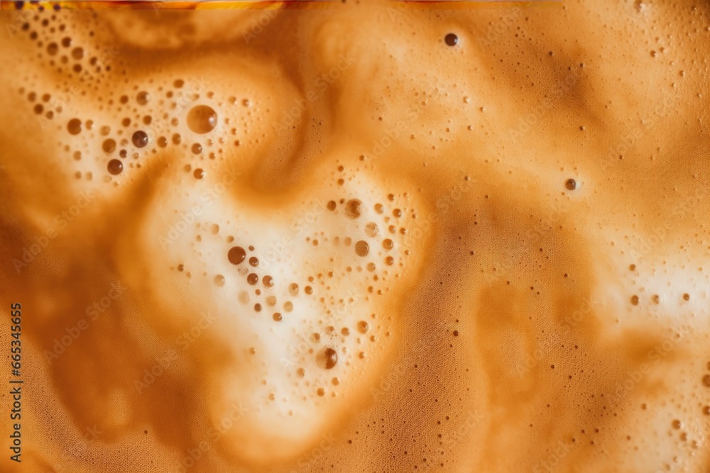 Coffee foam texture. Coffee foam texture.