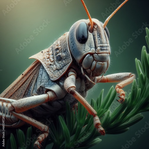 close up of a grasshopper © Ayahe
