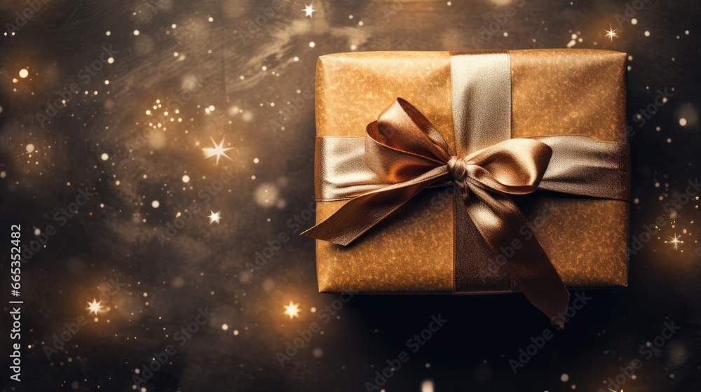 Merry Christmas and a happy new year. Festive xmas background. Holiday Christmas Gift box Merry Christmas and a happy new year. Festive xmas background. Holiday Christmas Gift box