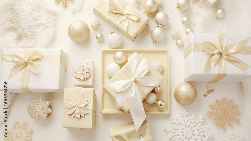 Merry Christmas and a happy new year. Festive xmas background. Holiday Christmas Gift box Merry Christmas and a happy new year. Festive xmas background. Holiday Christmas Gift box