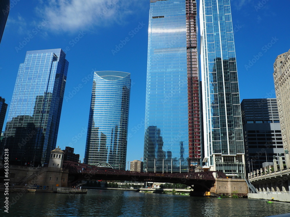 Fototapeta premium Chicago Skyline