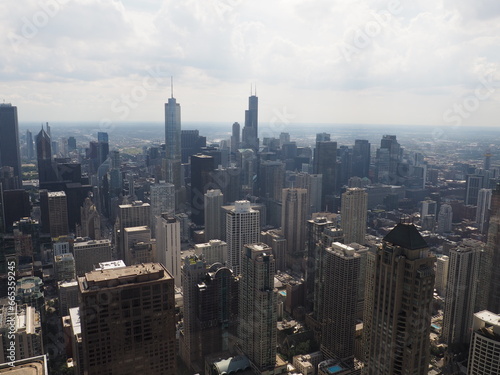 Canvas Print Chicago Skyline