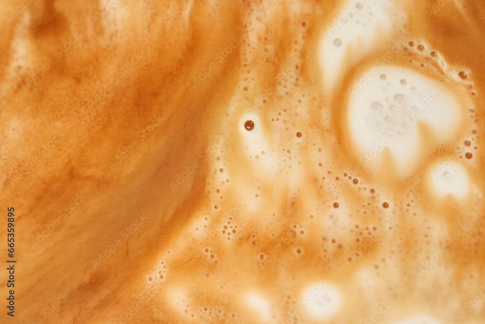 Coffee foam texture. Coffee foam texture.