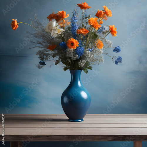 still life with flowers