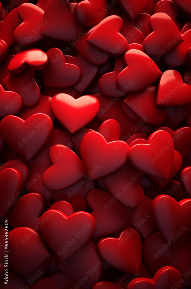 Red hearts abstract background for valentines day greeting card Red hearts abstract background for valentines day greeting card