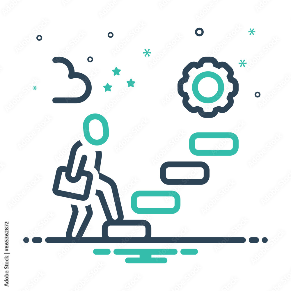 Mix icon for career Mix icon for career