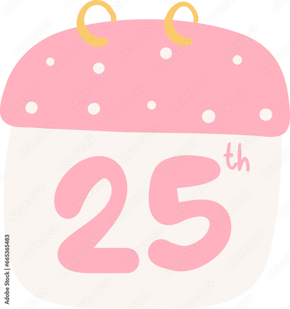 Christmas calendar decoration Christmas calendar decoration