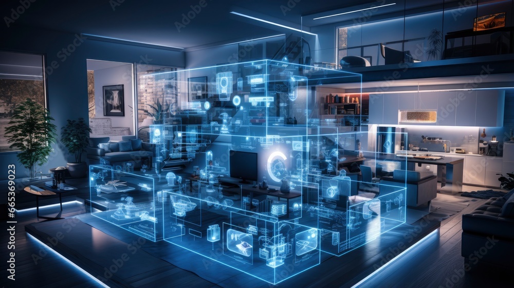 A Glimpse into the Connected Smart Home of Tomorrow. A Glimpse into the Connected Smart Home of Tomorrow.