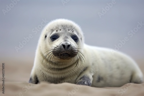 Harbor seal cub. © MdHafizur