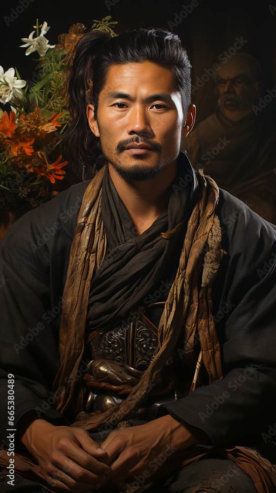 Asian Man Portrait